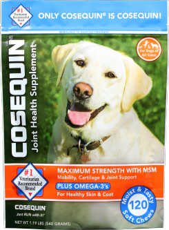 Cosequin DS Plus MSM Soft Chews 120 Count